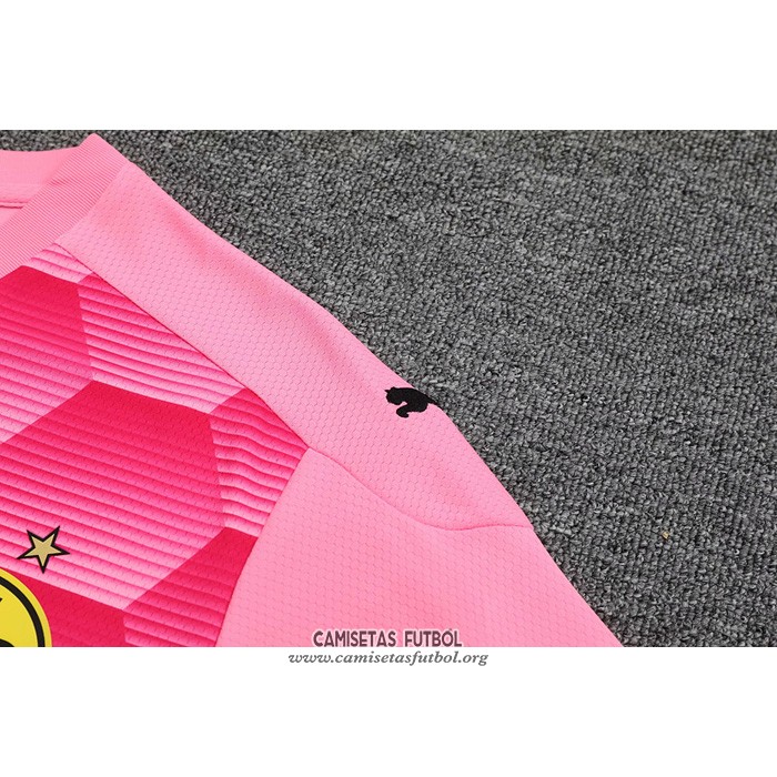 Camiseta Borussia Dortmund Portero Manga Larga 2020/2021 Rosa